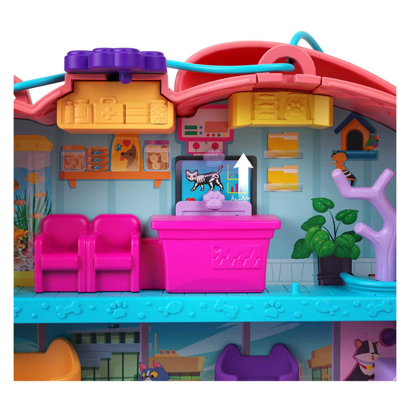 Load image into Gallery viewer, Mattel Polly Pocket Shani de Knuffelkat Speelset
