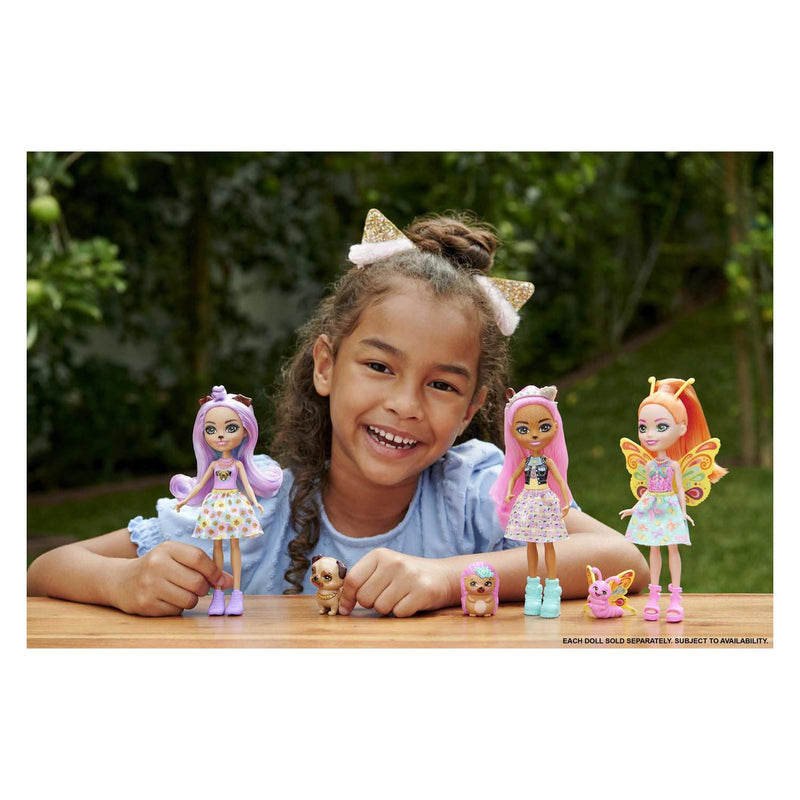 Load image into Gallery viewer, Mattel Enchantimals City Tails Pop Hensley Egel en Spiney
