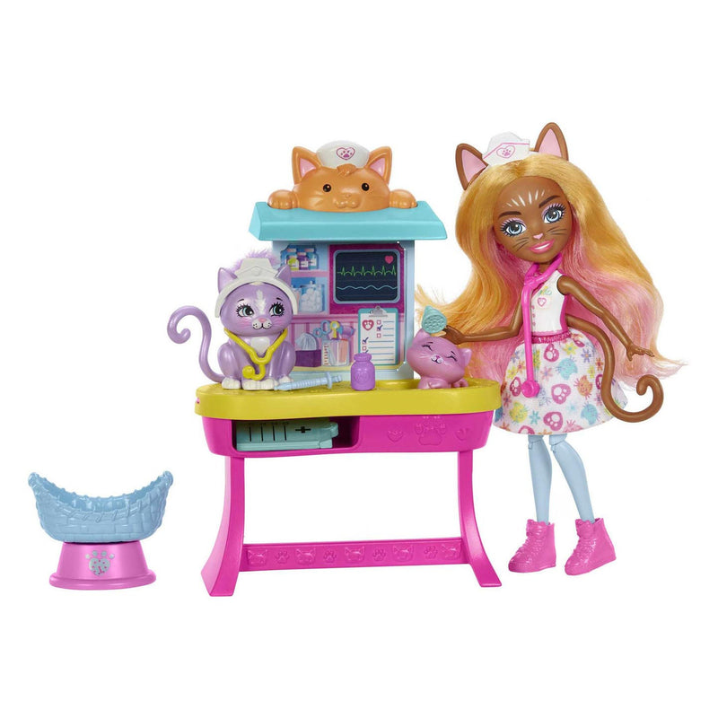 Load image into Gallery viewer, Mattel Enchantimals City Tails Dokterspraktijk Speelset
