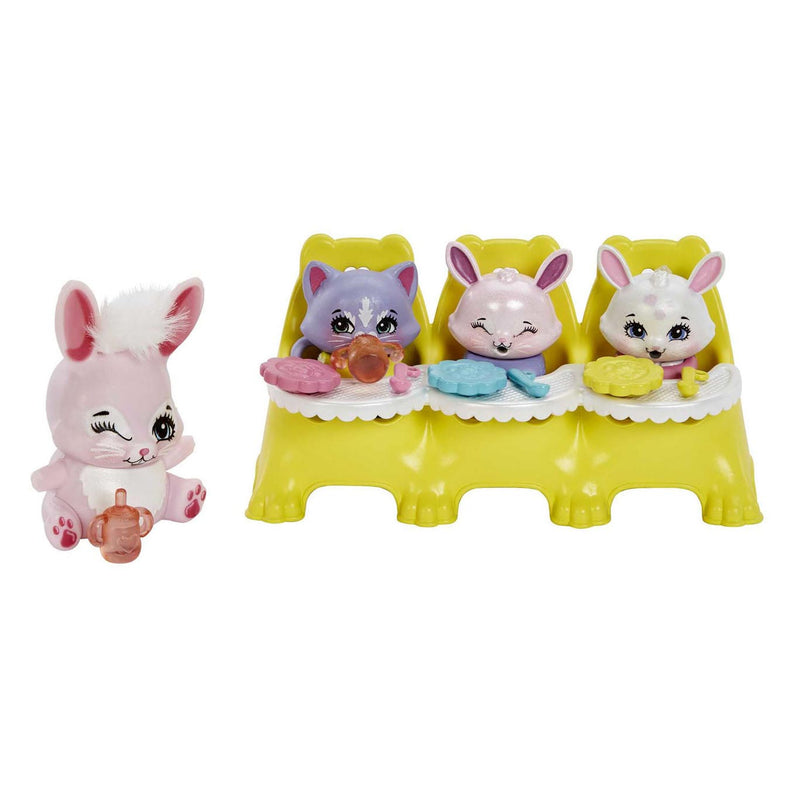 Load image into Gallery viewer, Mattel Enchantimals Baby Best Friends Pop Bree Bnunny en Twist
