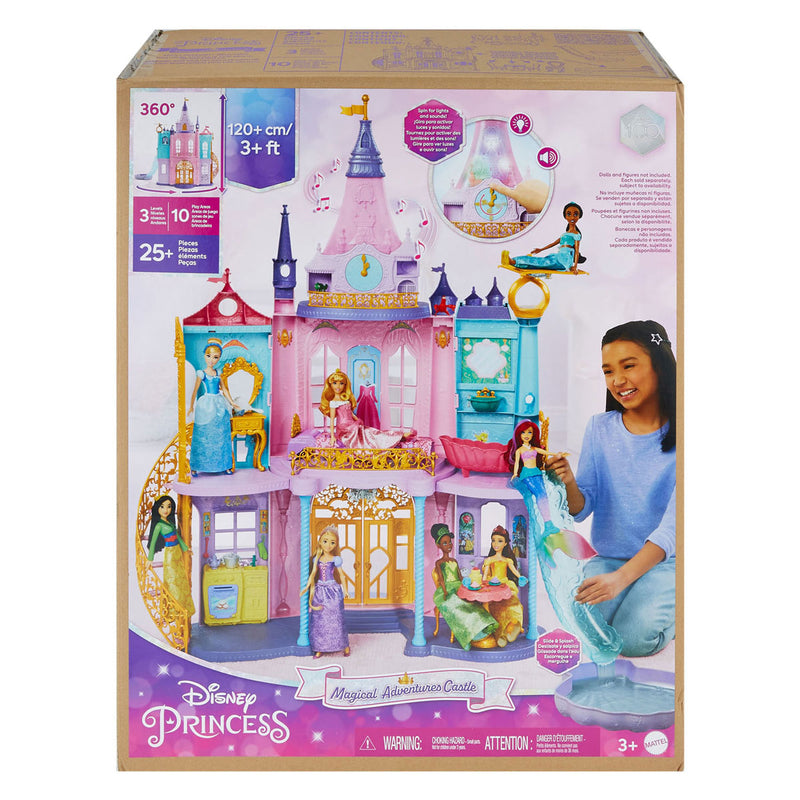 Load image into Gallery viewer, Mattel disney prinses magische avonturen kasteel poppenhuis
