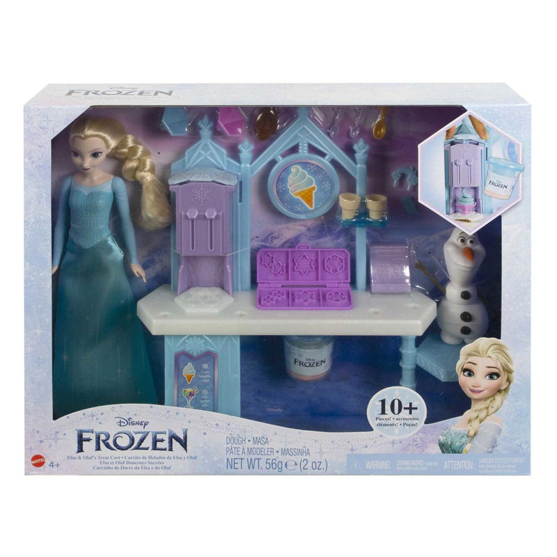 Chargez l'image dans la visionneuse de la galerie, Mattel Frozen Pop Elsa Olaf en de Traktatiewagen Klei Speelset
