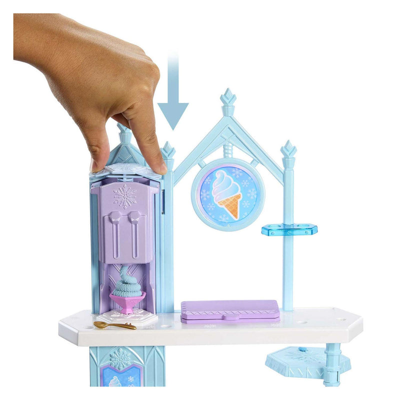 Chargez l'image dans la visionneuse de la galerie, Mattel Frozen Pop Elsa Olaf en de Traktatiewagen Klei Speelset
