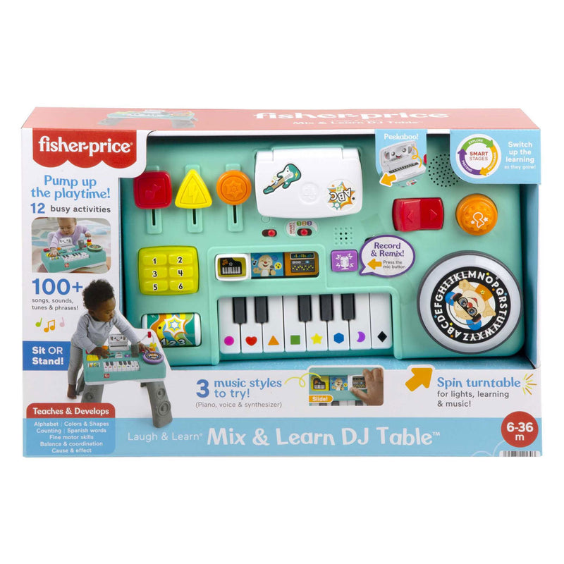 Load image into Gallery viewer, Fisher Price Leerplezier Mixen en Leren DJ-Tafel
