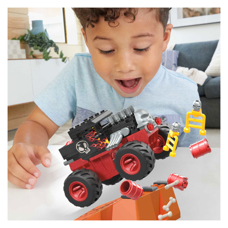 Load image into Gallery viewer, Hot Wheels Mega Smash n Crash Bottenschudder Pletbaan Bouwset, 151dlg.
