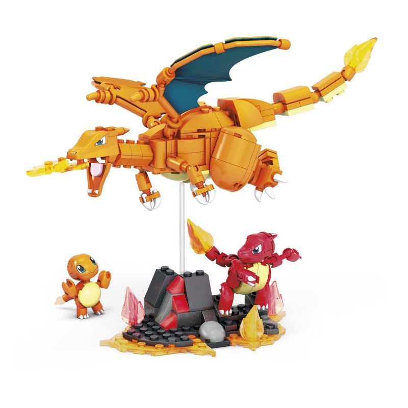Load image into Gallery viewer, Mattel pokemon mega charmander evolutie set
