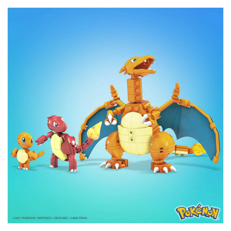 Load image into Gallery viewer, Mattel pokemon mega charmander evolutie set
