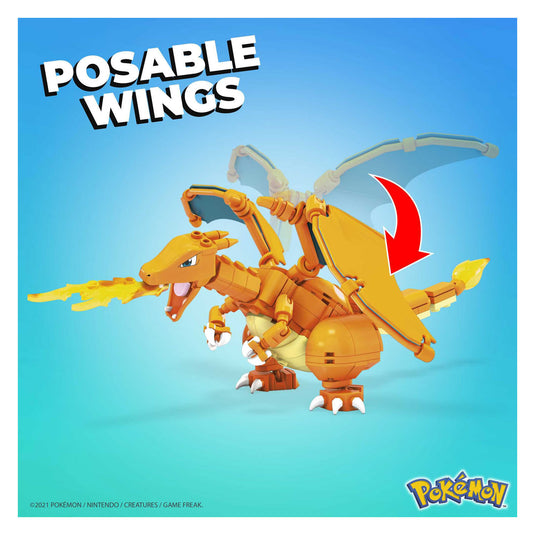 Mattel pokemon mega charmander evolutie set