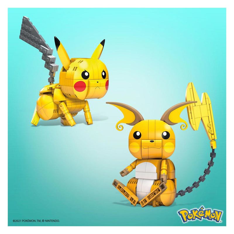Load image into Gallery viewer, Pokémon Mega Construx Pokemon Bouwset Build and Show Pikachu Evolution Trio
