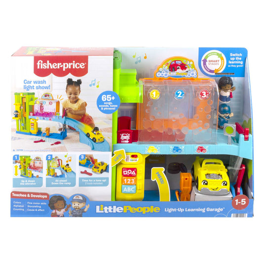 Fisher-price little people light-up learning garage - speelgoedgarage