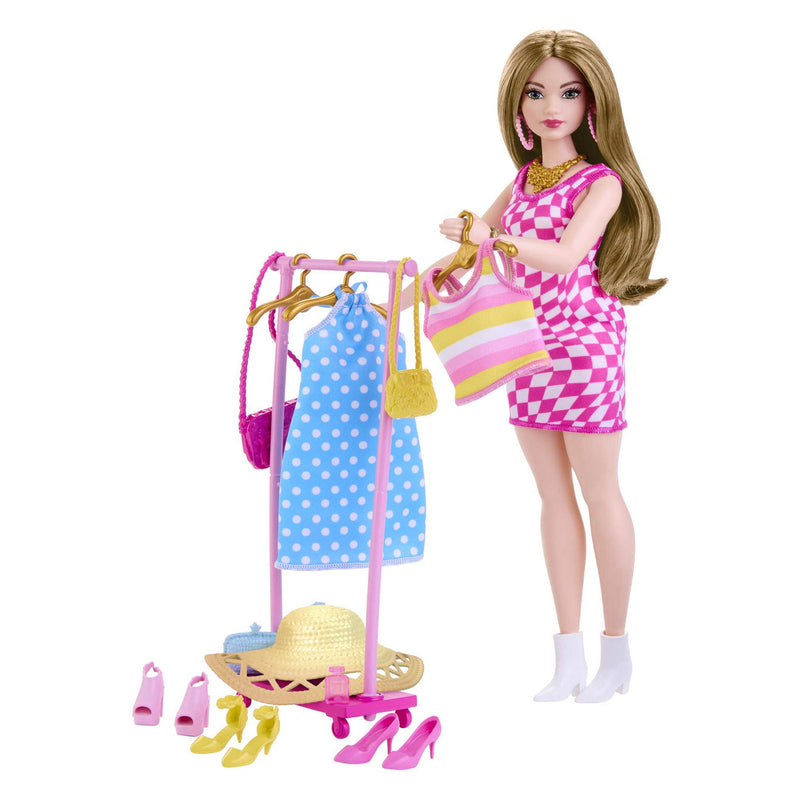 Chargez l'image dans la visionneuse de la galerie, Mattel Fashionista Pop met Kledingrek
