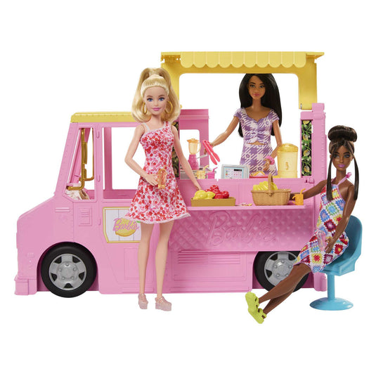 Barbie careers - limonadewagen - auto - poppenvervoersmiddel