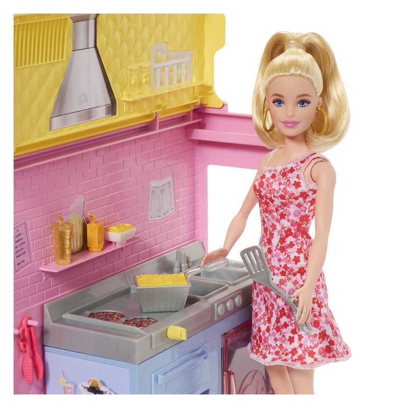 Afbeelding laden in galerijviewer, Barbie careers - limonadewagen - auto - poppenvervoersmiddel
