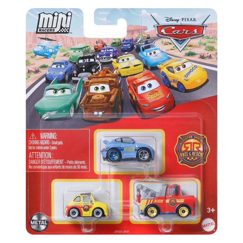 Load image into Gallery viewer, Mattel disney pixar cars mini racers auto's, 3st.
