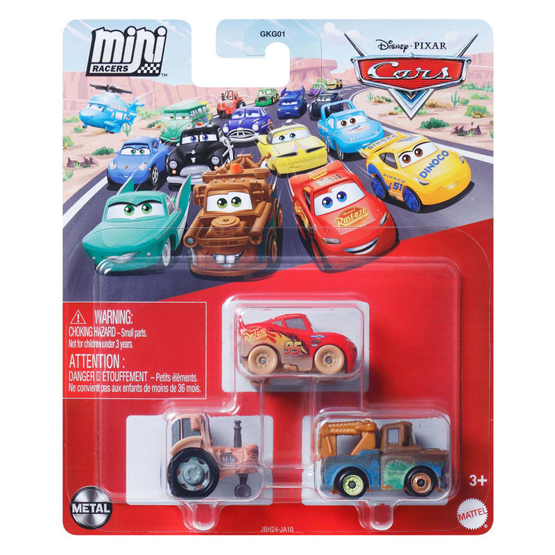 Load image into Gallery viewer, Mattel disney pixar cars mini racers auto's, 3st.
