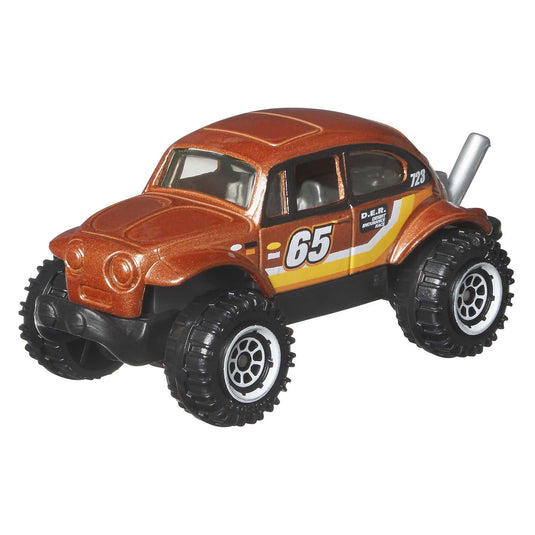 Mattel matchbox basics auto's, 5st.