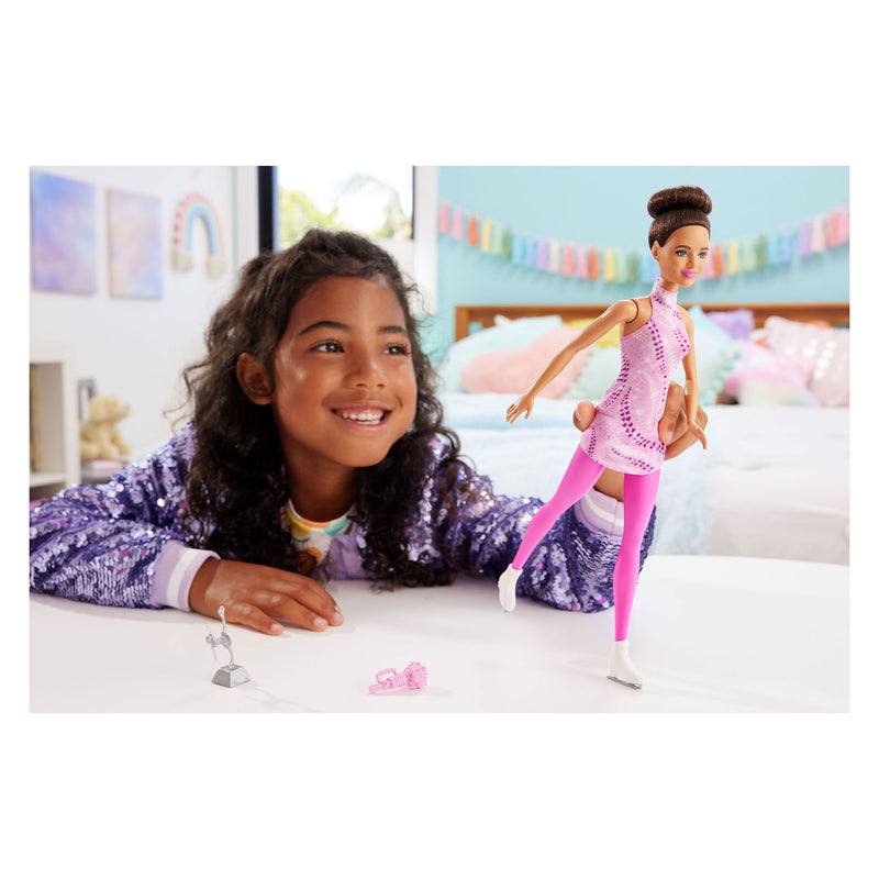 Load image into Gallery viewer, Mattel barbie kunstschaatsster modepop
