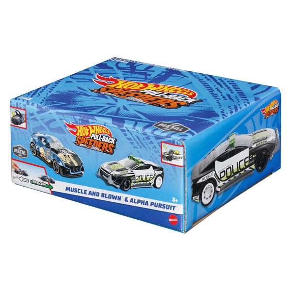Load image into Gallery viewer, Hot Wheels Pull-back Raceauto's, 2st.
