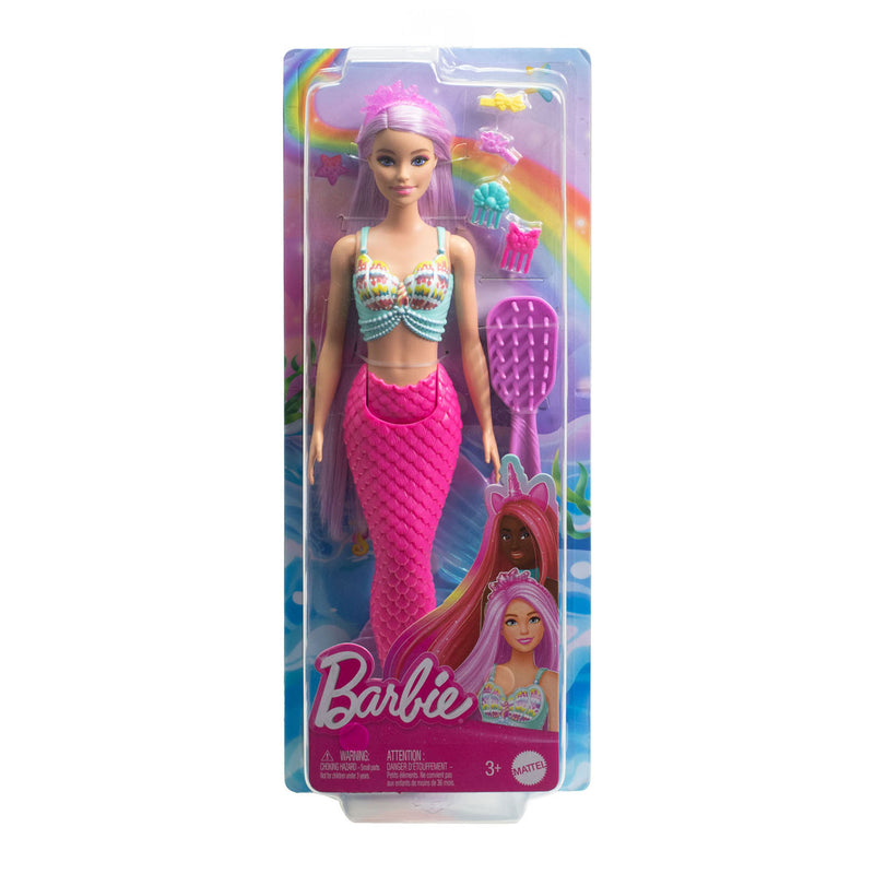 Afbeelding laden in galerijviewer, Mattel barbie modepop zeemeermin met lang haar
