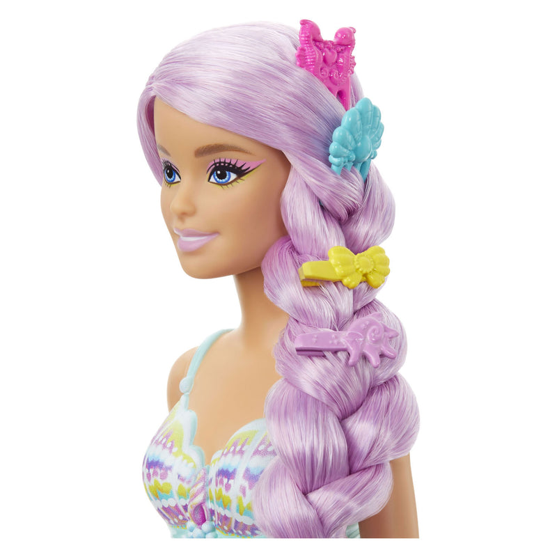Afbeelding laden in galerijviewer, Mattel barbie modepop zeemeermin met lang haar
