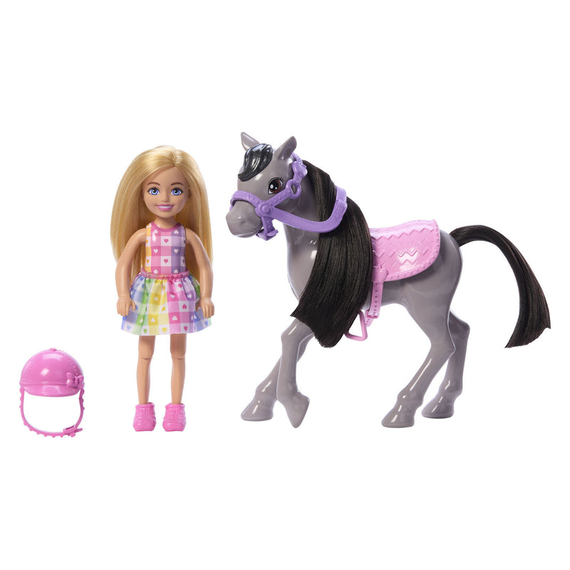 Load image into Gallery viewer, Mattel barbie chelsea pop and pony speelset
