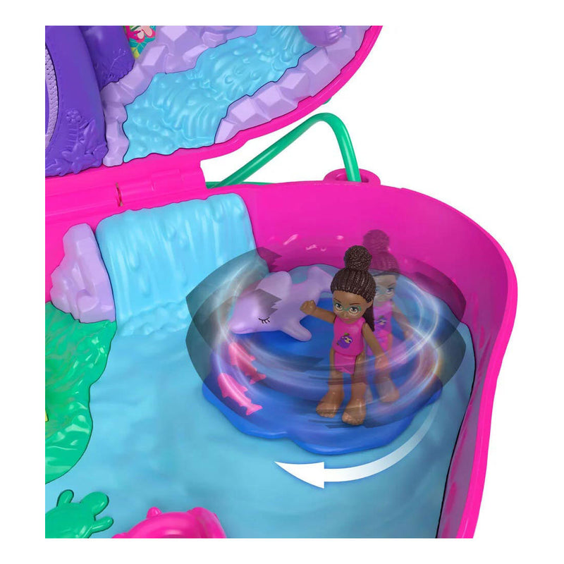 Load image into Gallery viewer, Mattel Polly Pocket Luiaardfamile 2-in-1 compacte speelset
