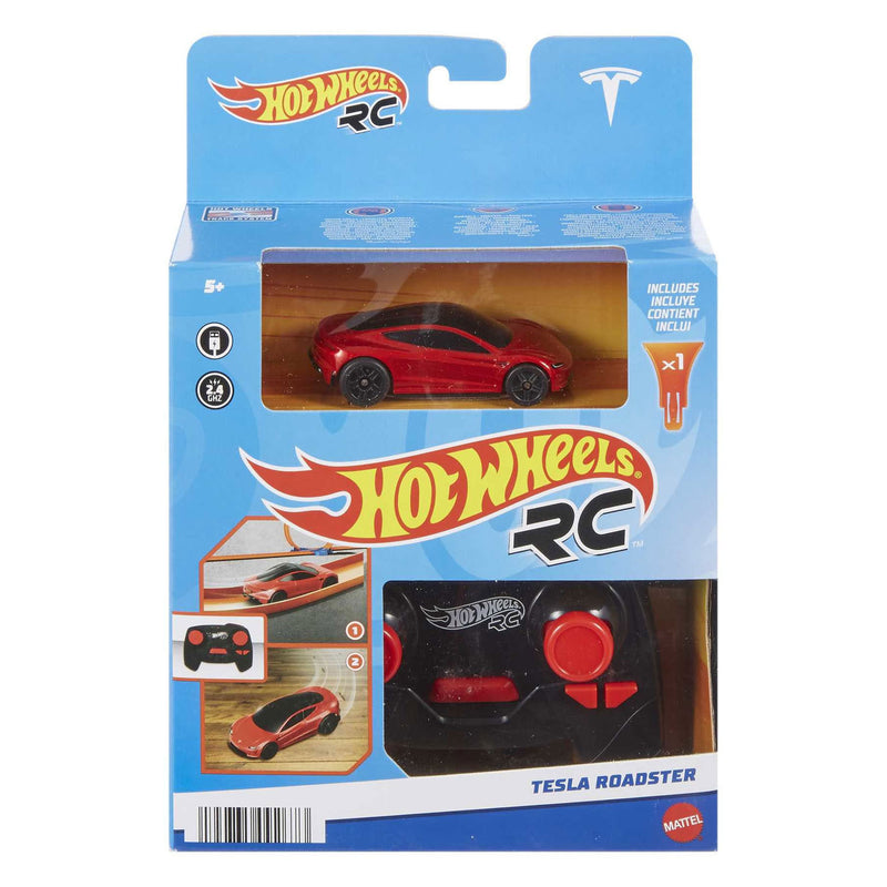 Load image into Gallery viewer, Hot Wheels RC Tesla Roadster Bestuurbare Auto
