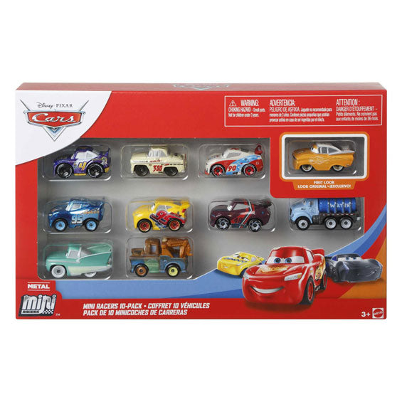 Load image into Gallery viewer, Disney Pixar Mini Racers Voertuigen, 10st.
