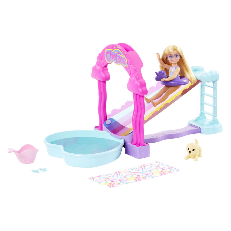 Load image into Gallery viewer, Mattel barbie chelsea waterglijbaan speelset
