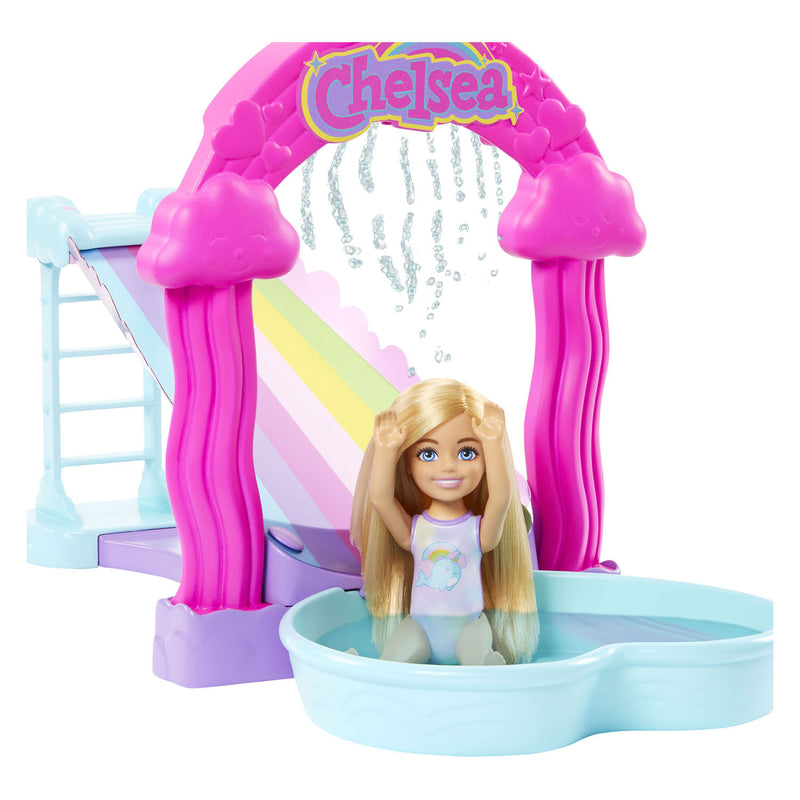 Load image into Gallery viewer, Mattel barbie chelsea waterglijbaan speelset
