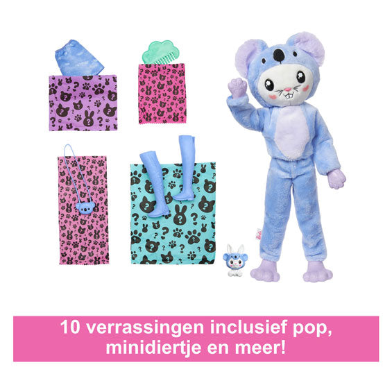 Load image into Gallery viewer, Mattel Cutie Reveal met kostuumthema en 10 verrassingen

