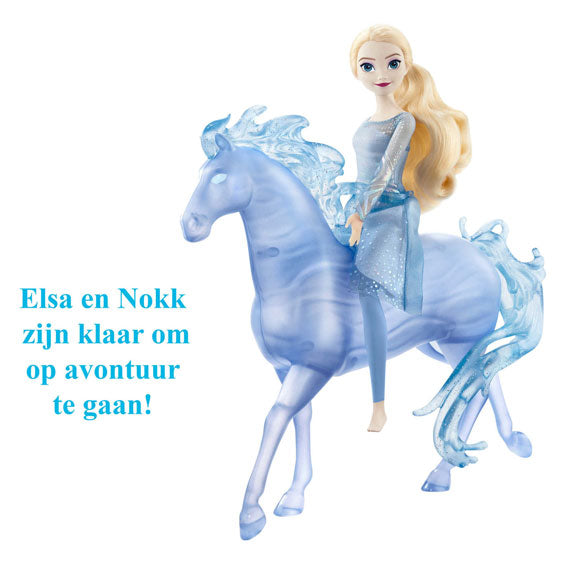 Load image into Gallery viewer, Mattel Frozen Modepop Elsa en Nokk
