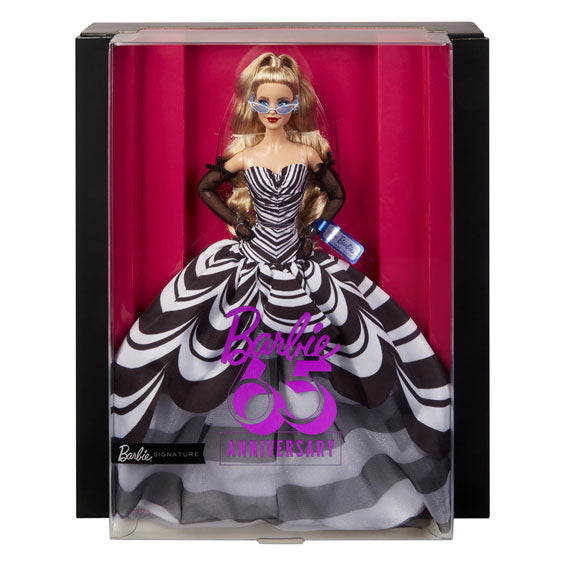 Load image into Gallery viewer, Mattel barbie 65ste blauwe saffieren verjaardag modepop
