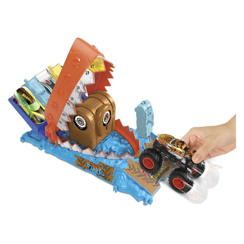 Load image into Gallery viewer, Hot Wheels Arena Smashers Schathappers Uitdaging Speelset
