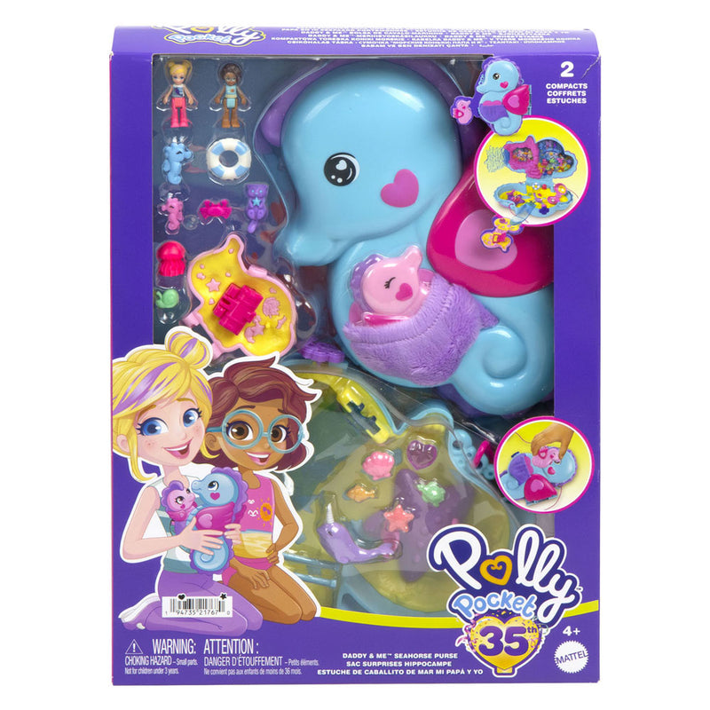 Load image into Gallery viewer, Mattel Polly Pockey Daddy Me Zeepaardtas
