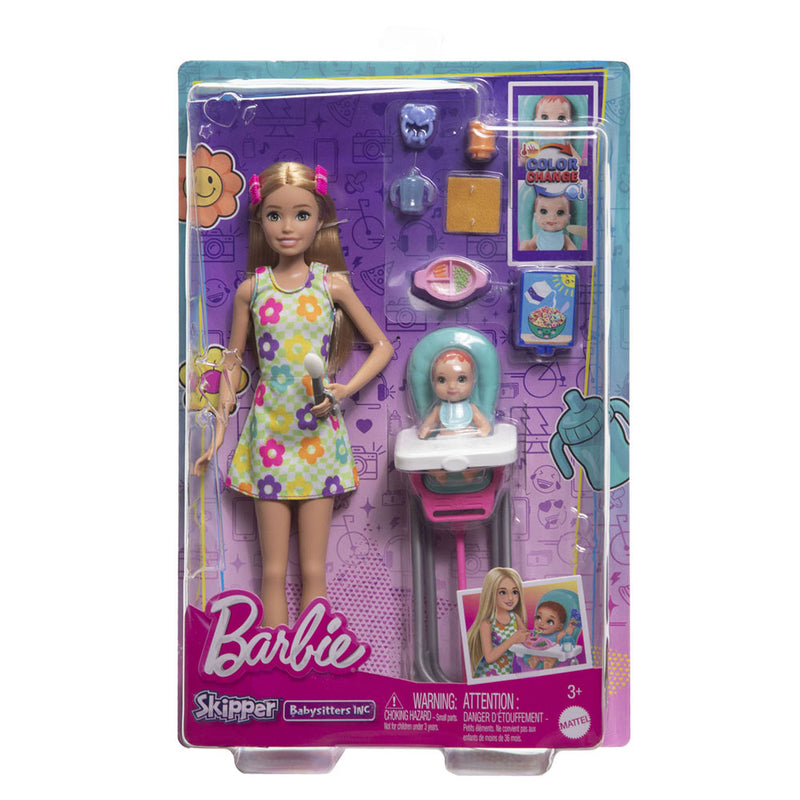 Load image into Gallery viewer, Mattel barbie skipper oppas speelset

