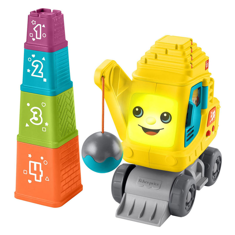 Load image into Gallery viewer, Mattel fisher price tel- en stapelkraan
