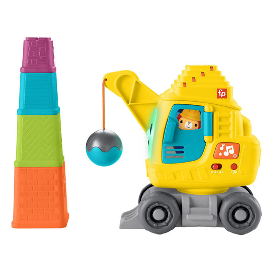 Mattel fisher-price tel- en stapelkraan