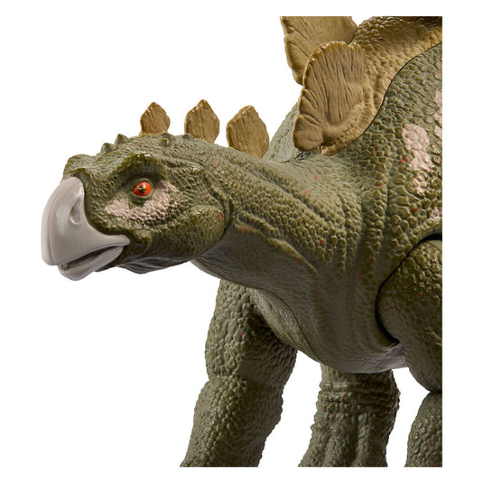 Jurassic world wild brullende hesperosaurus - dinosaurusspeelgoed