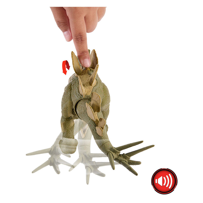 Load image into Gallery viewer, Mattel jurassic world hesperosaurus dinosaurus speelfiguur
