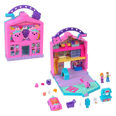 Mattel polly pocket pollyville versmarkt