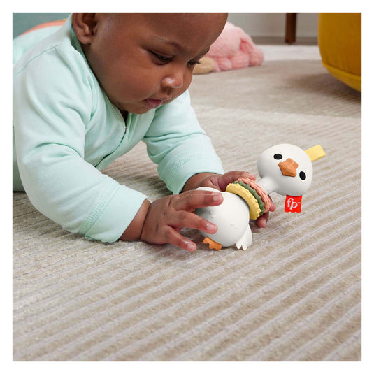 Fisher price bijt rammelaar eend