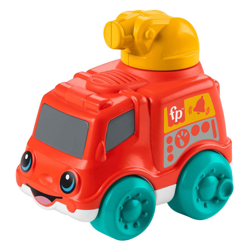 Load image into Gallery viewer, Fisher price duw voertuig rood
