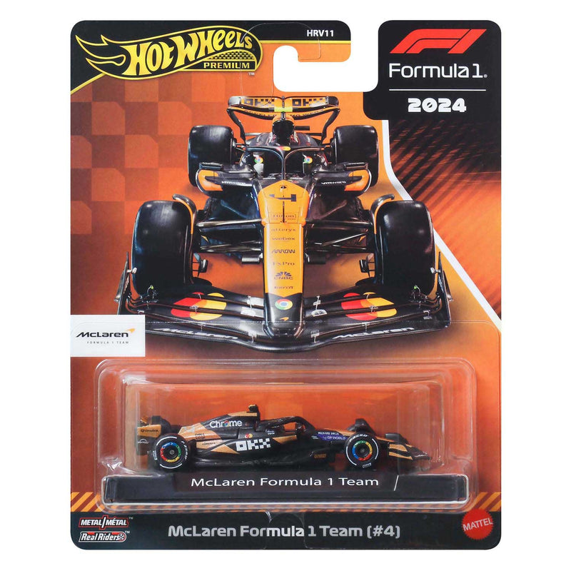 Load image into Gallery viewer, Mattel hot wheels oscar piastri mclaren formule 1 raceauto 1:64
