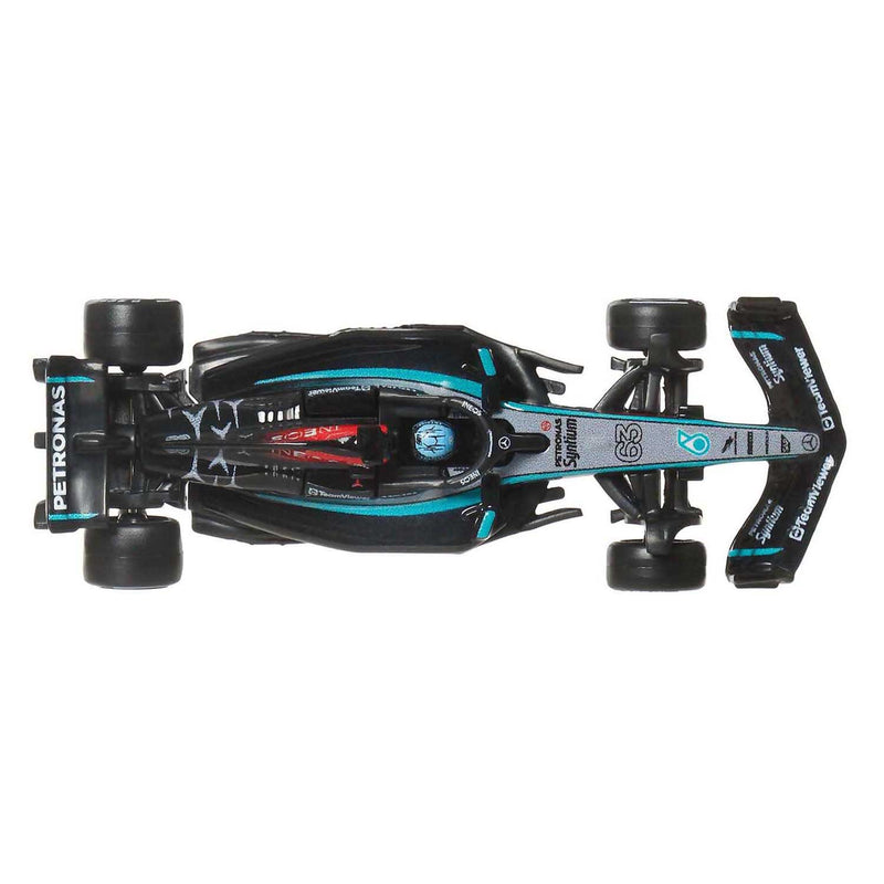Afbeelding laden in galerijviewer, Hot wheels premium metalen formule 1 verzamelbaar speelgoed raceauto - george russell mercedes-benz
