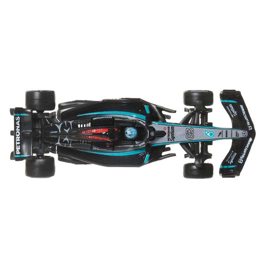 Hot wheels george russell mercedes-benz formule 1 raceauto 1:64