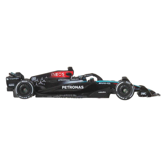 Hot wheels george russell mercedes-benz formule 1 raceauto 1:64