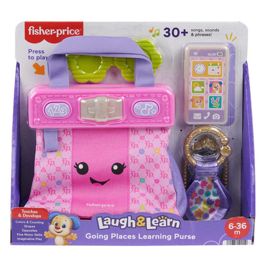 Fisher-price leerplezier op stap ontdekkingstas