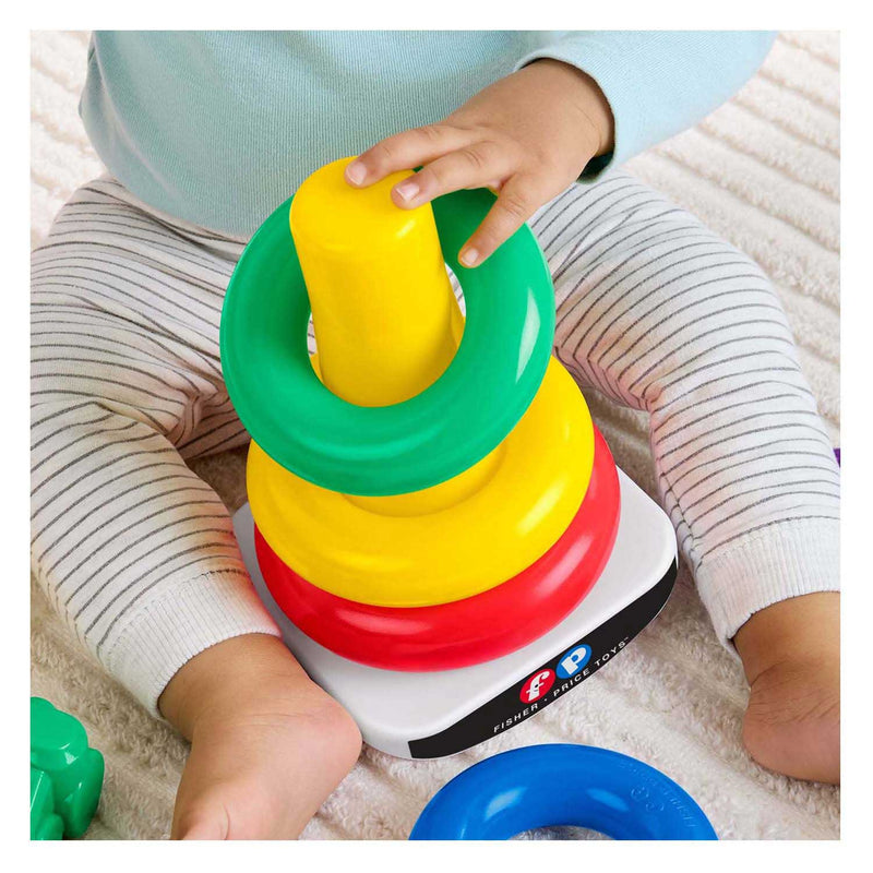 Load image into Gallery viewer, Mattel fisher price stapeltoren en klikkralen
