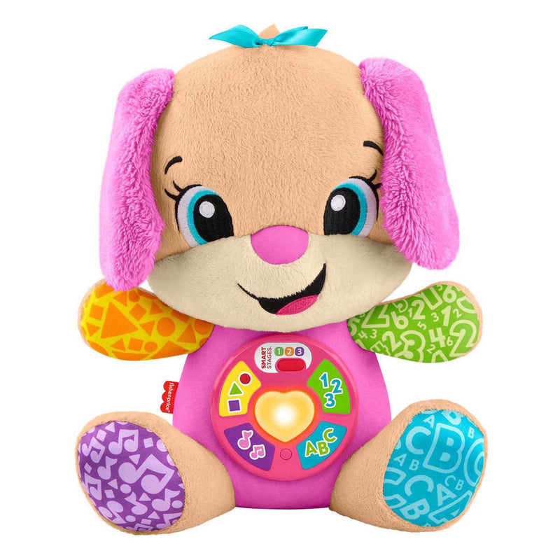 Load image into Gallery viewer, Mattel fisher price zusje puppy knuffel met geluid
